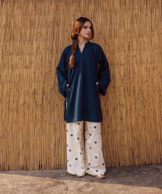 Hania Amir Heart Printed Co-Ord Set