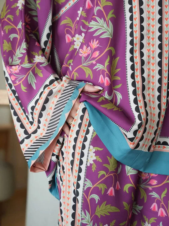 Phalsa Hoorain's Digital Printed Co Ord Set
