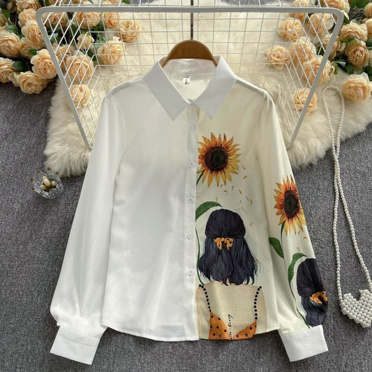 Sun Flower Muse Printed Co-Ord Set