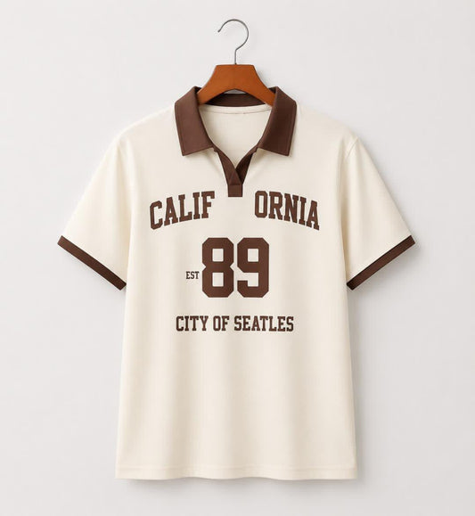 California 89 Polo Tee