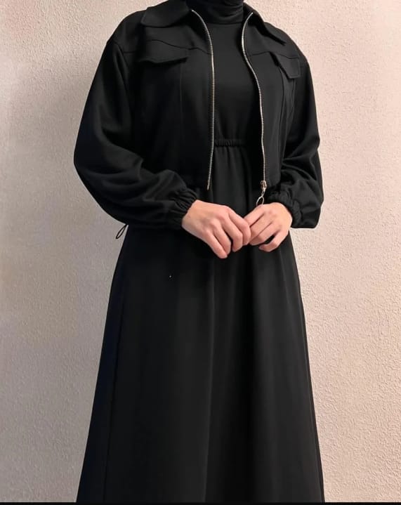 Winter Koti Zipper Maxi 2 Pec