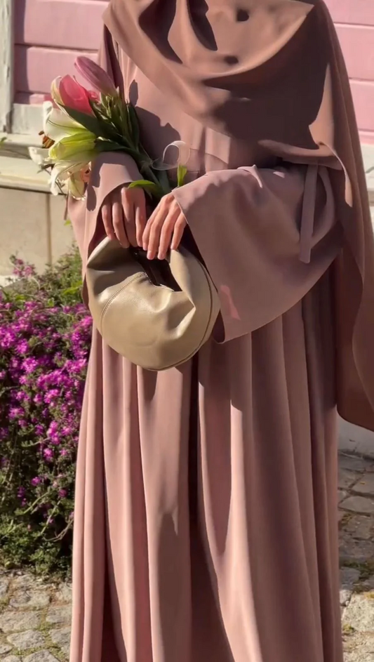 Amira Draped Abaya With Stoller