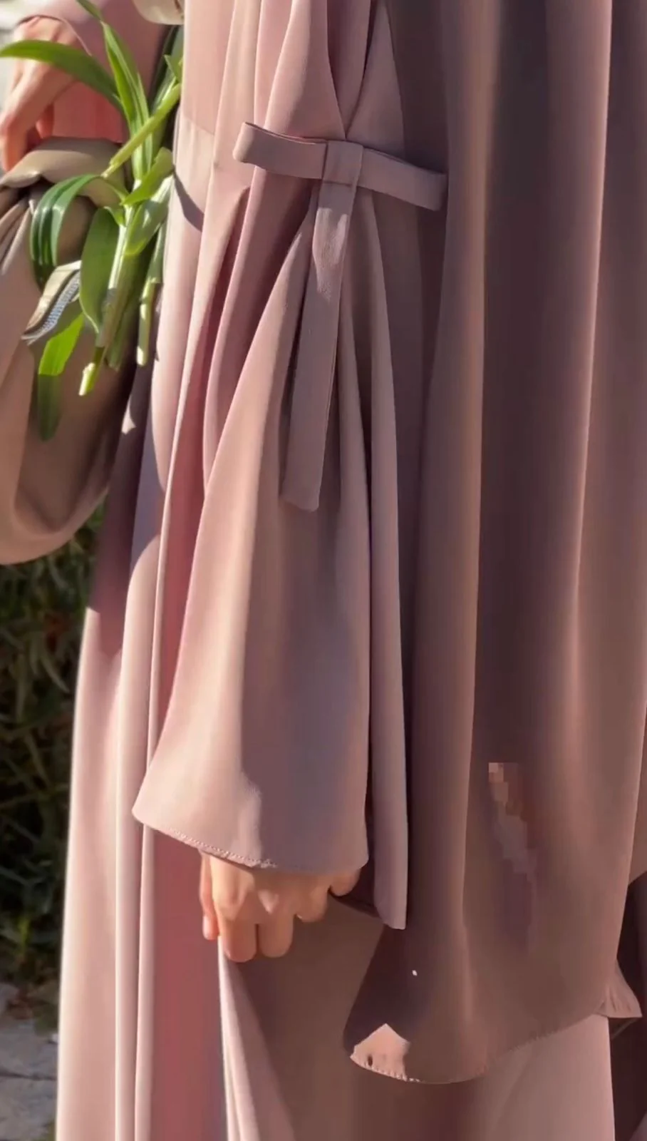 Amira Draped Abaya With Stoller