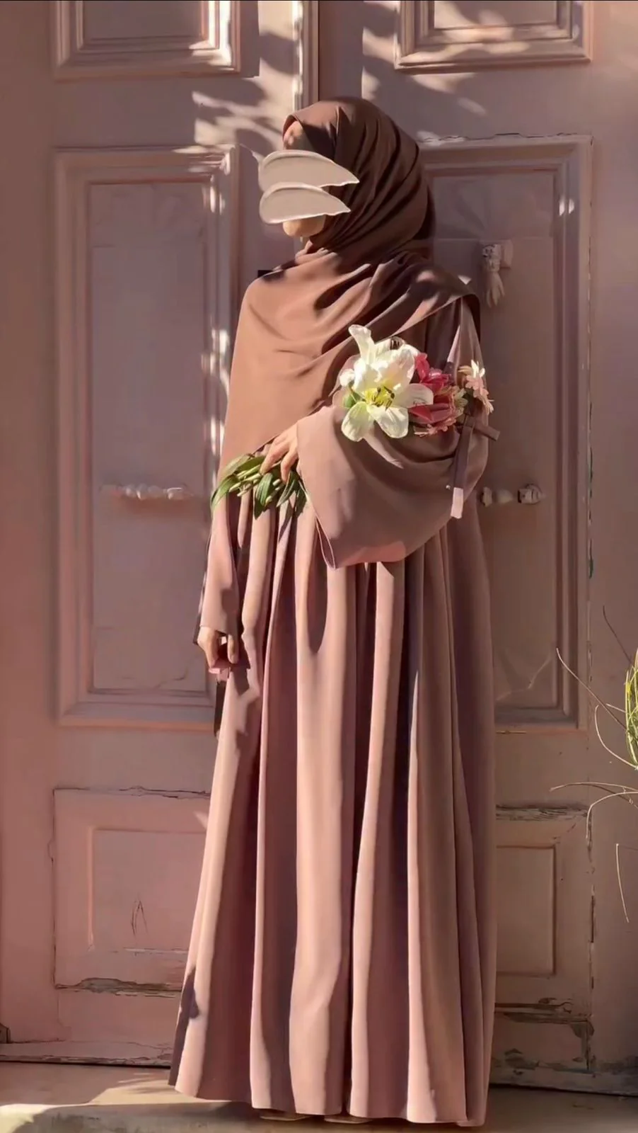 Amira Draped Abaya With Stoller
