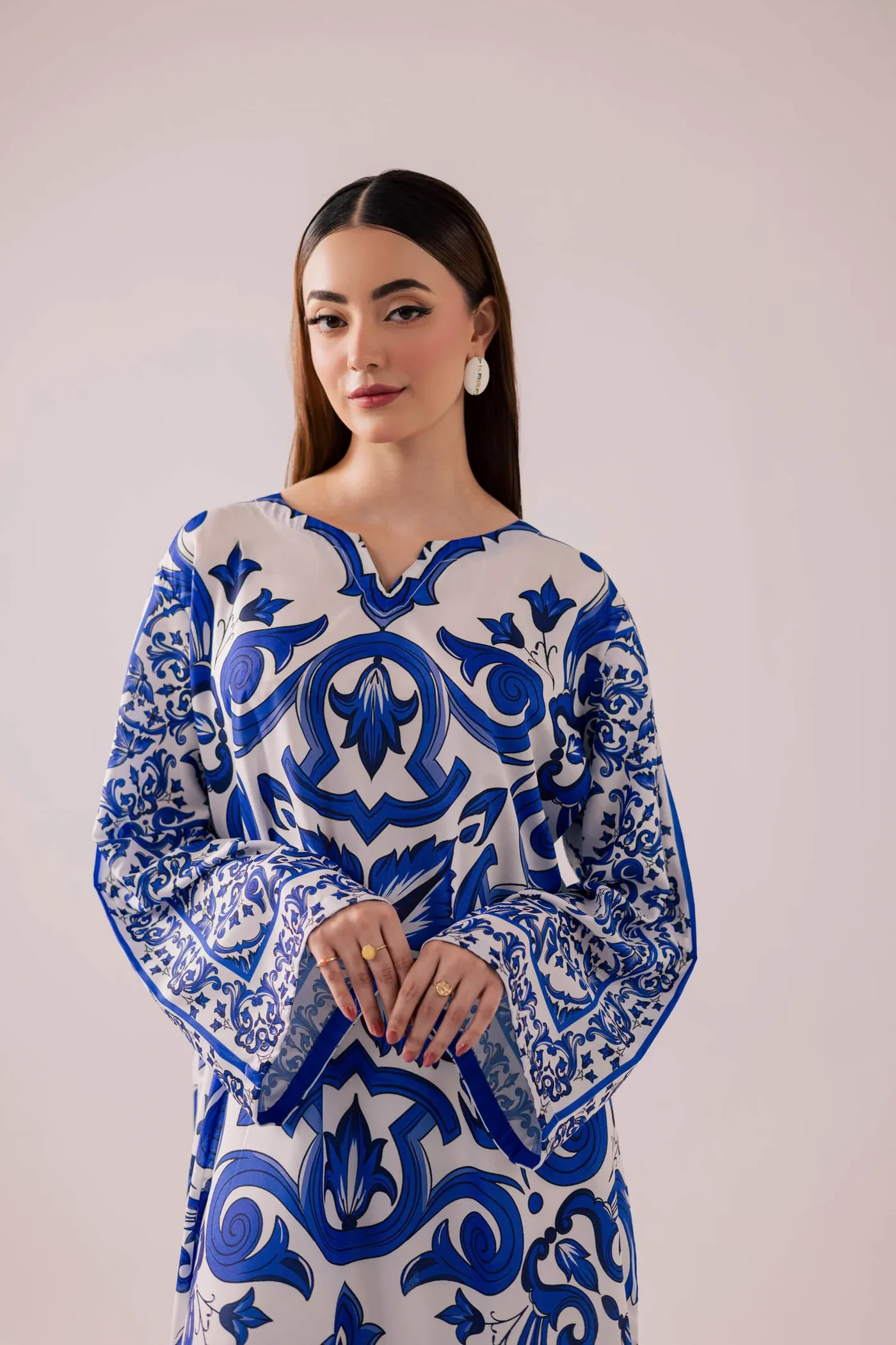 Ayla Grace – Silk Crepe Long 2-Piece