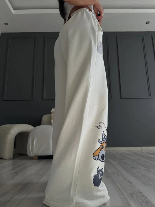 Cute Critter Loose / Baggy Style Lounge Trouser