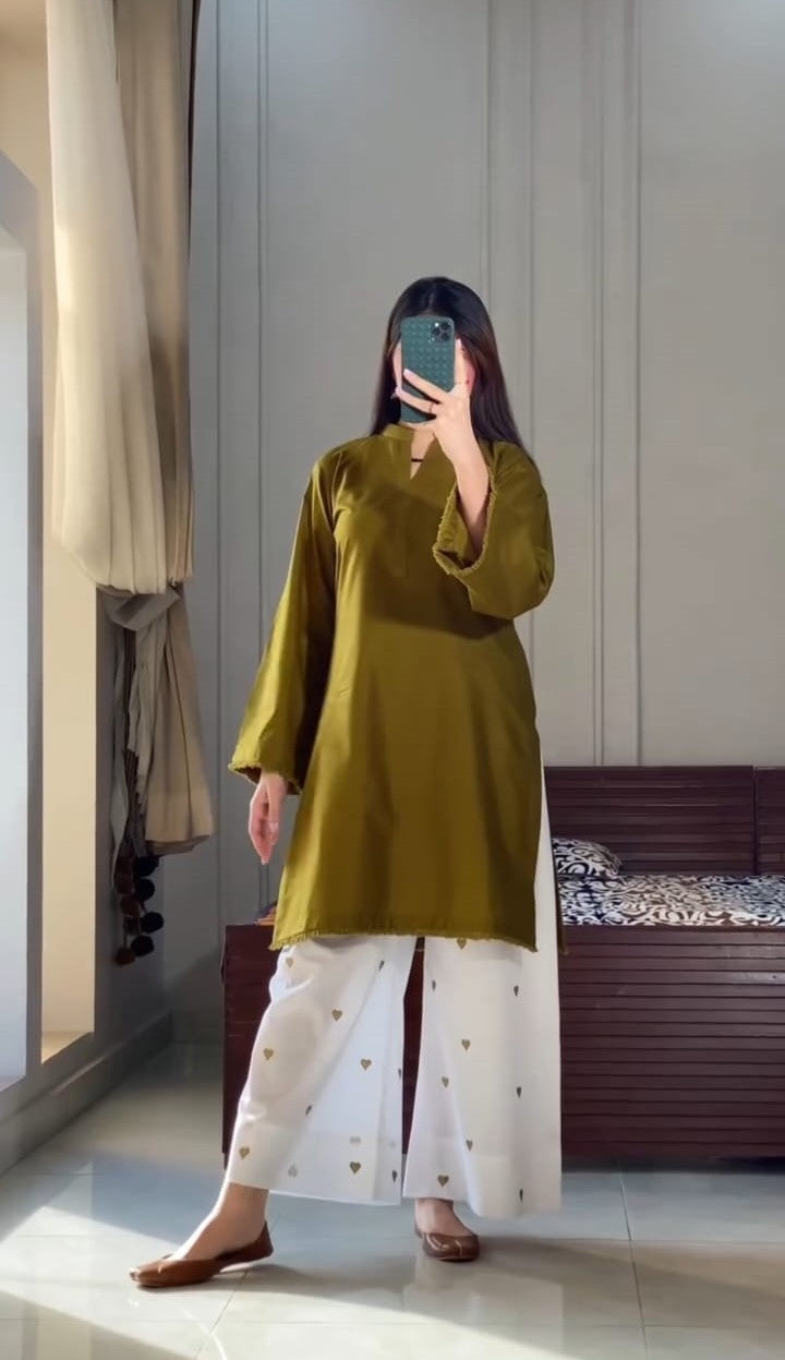 Hania Amir Heart Printed Co-Ord Set
