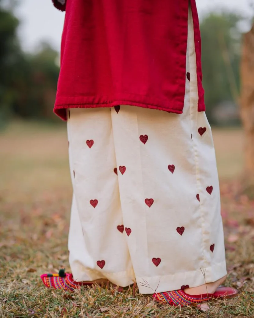 Hania Amir Heart Printed Co-Ord Set