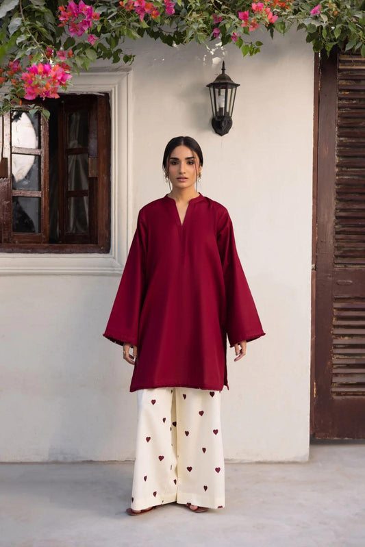 Hania Amir Heart Printed Co-Ord Set