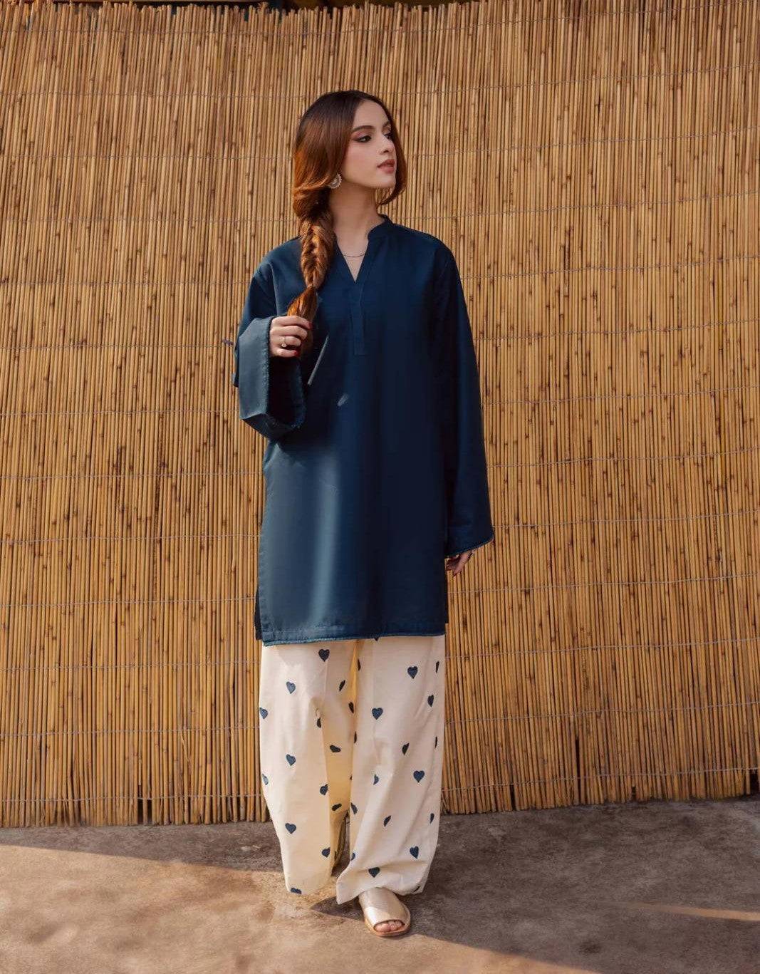 Hania Amir Heart Printed Co-Ord Set