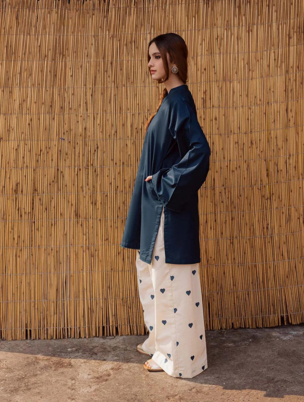 Hania Amir Heart Printed Co-Ord Set