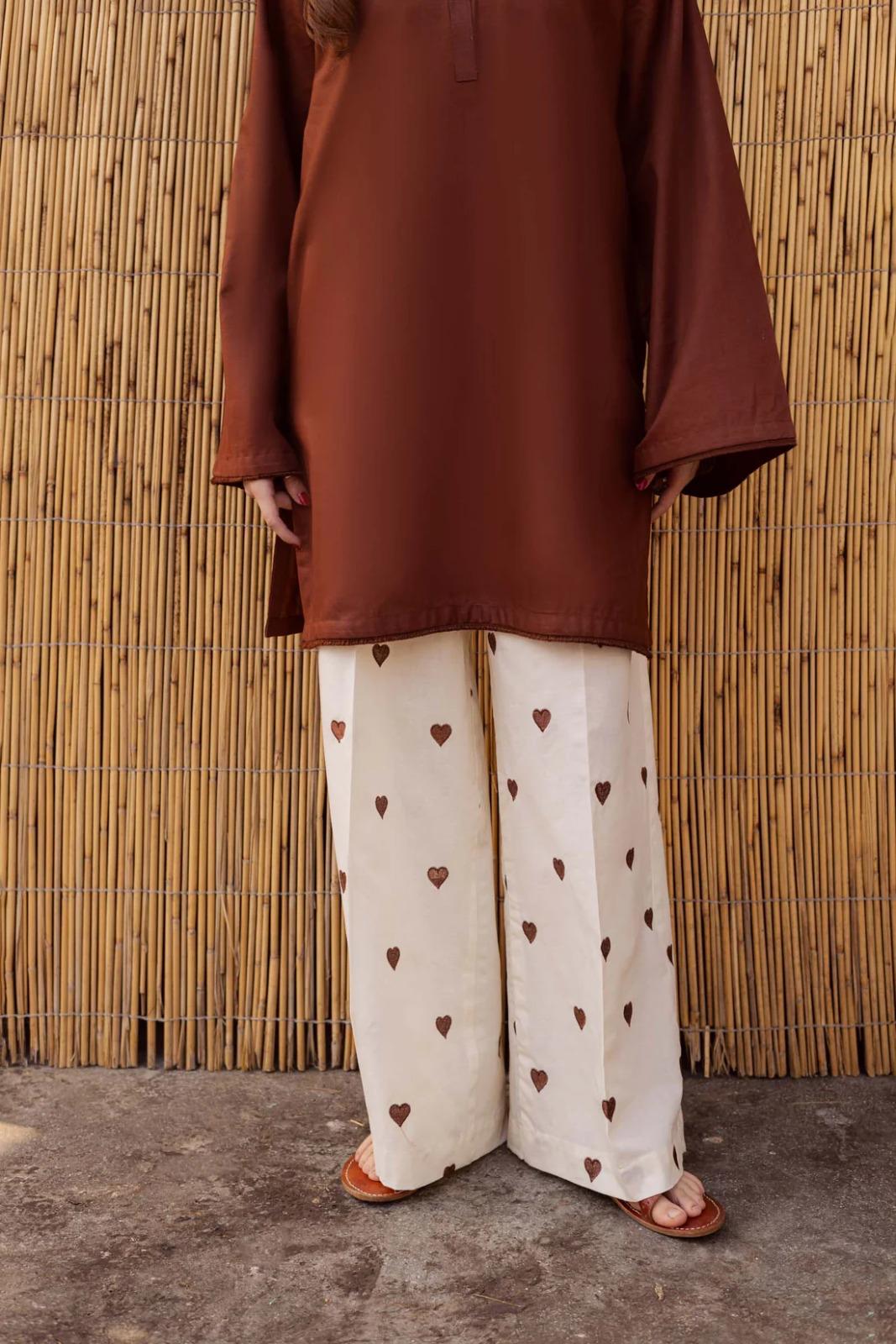 Hania Amir Heart Printed Co-Ord Set
