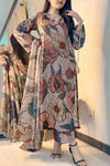 Laleen Peach Lawn Printed Suit