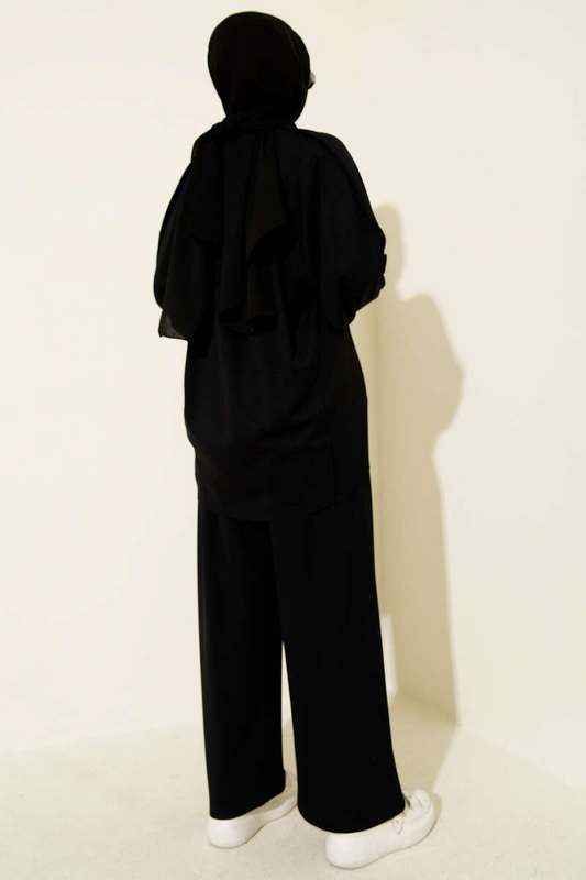 Pret Solid Cotton Jersey Lounge Pajama Set