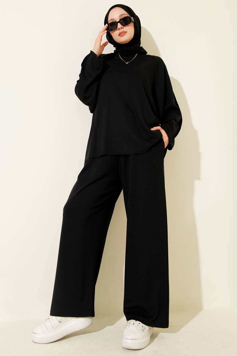 Pret Solid Cotton Jersey Lounge Pajama Set