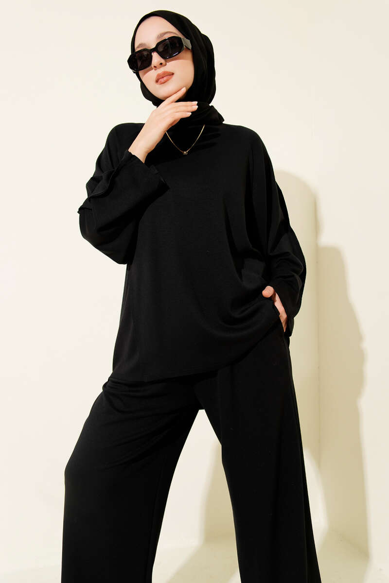 Pret Solid Cotton Jersey Lounge Pajama Set