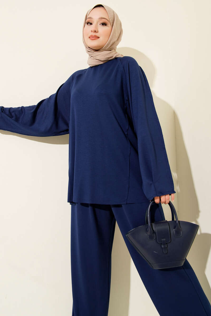 Pret Solid Cotton Jersey Lounge Pajama Set