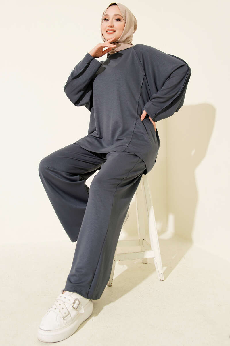 Pret Solid Cotton Jersey Lounge Pajama Set
