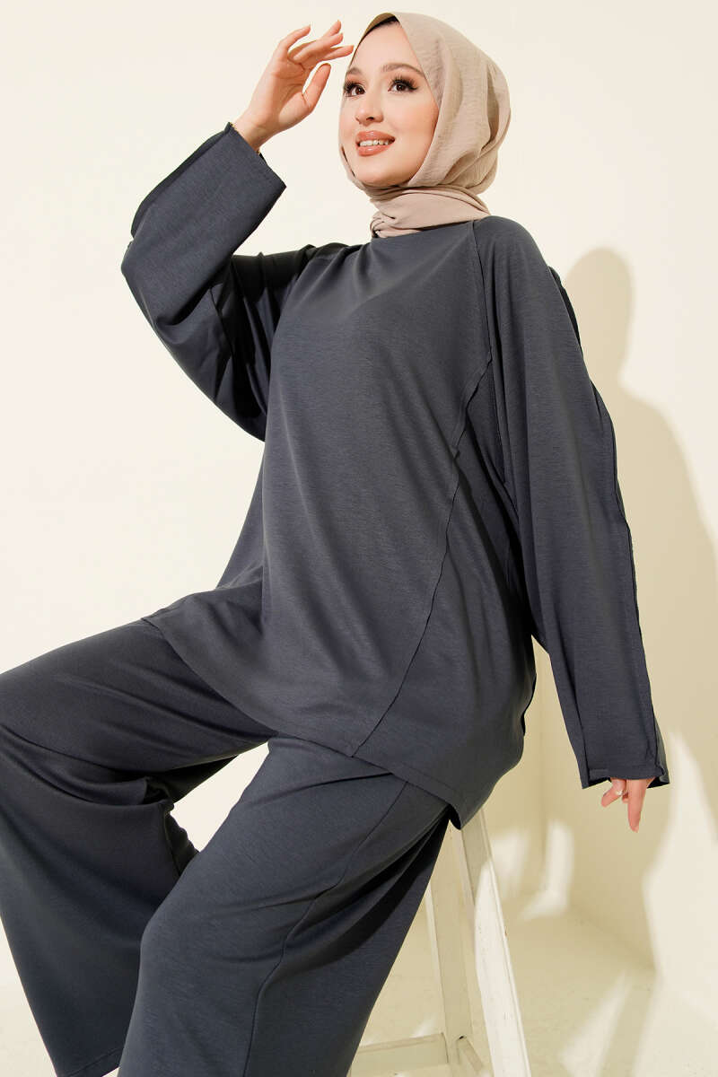 Pret Solid Cotton Jersey Lounge Pajama Set