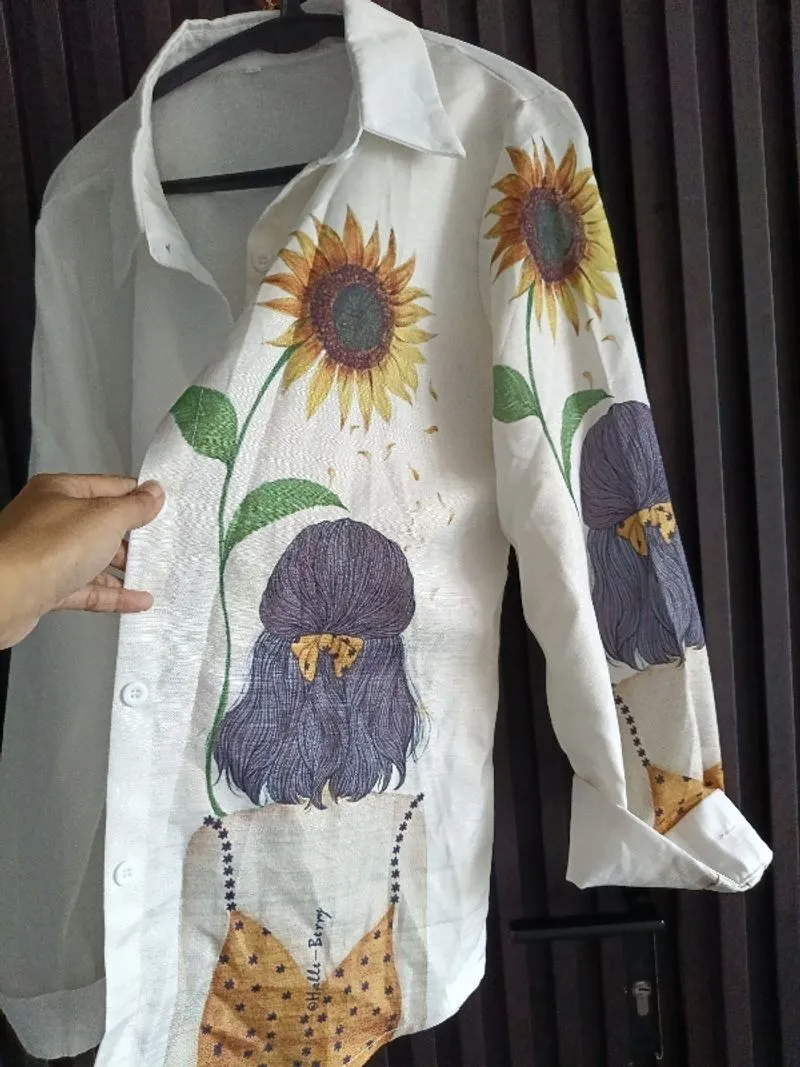 Sun Flower Muse Printed Co-Ord Set