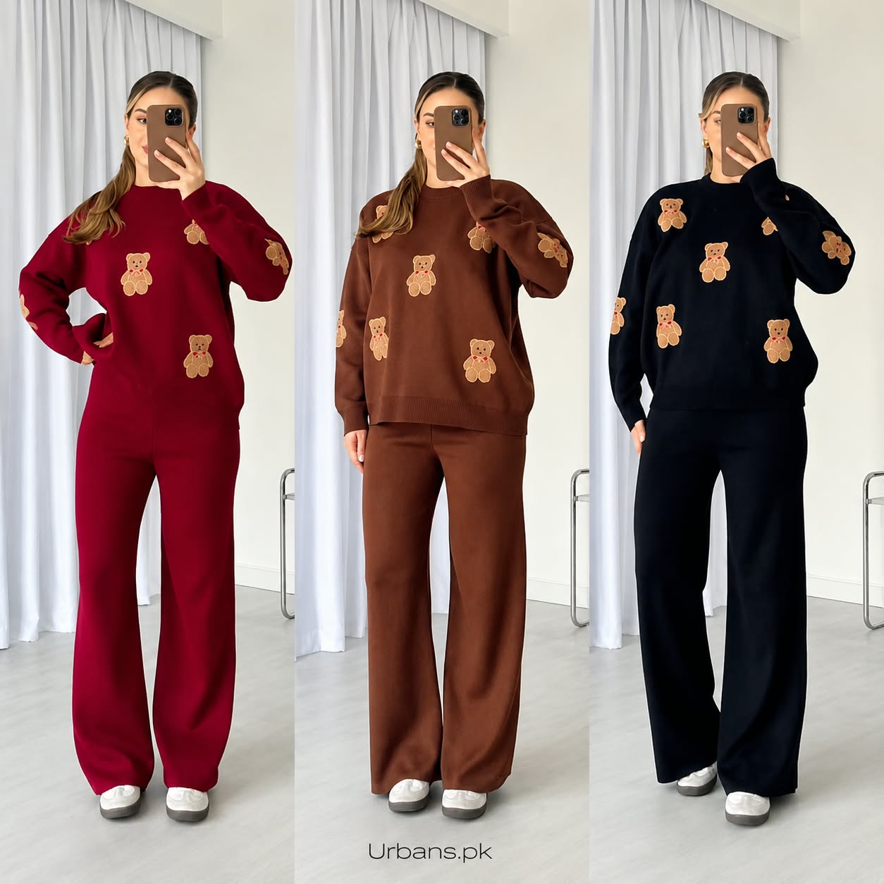Teddy Bear Winter Coord Set
