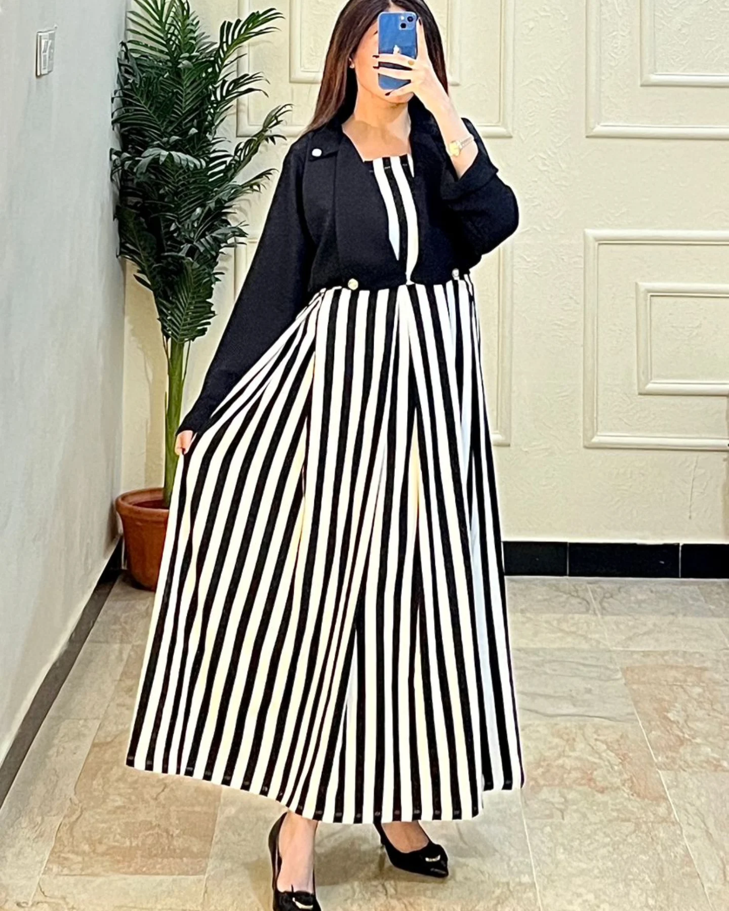 Zebra Line Western Set
