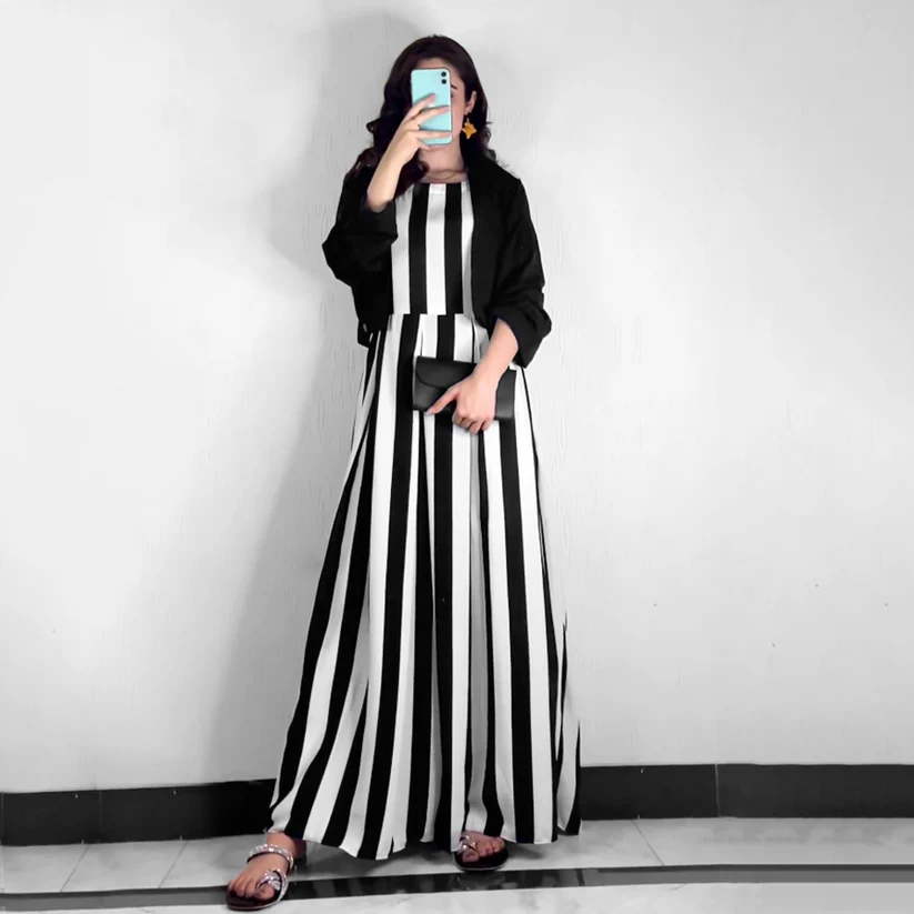 Zebra Line Western Set