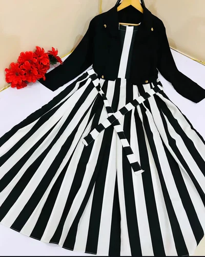 Zebra Line Western Set